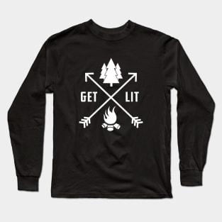 Camping - Get Lit Long Sleeve T-Shirt